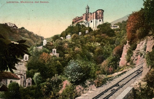 Schweiz locarno madonna - ak,