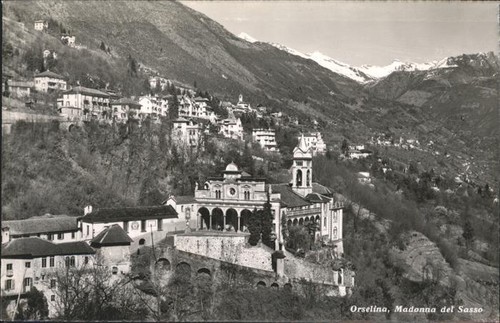Orselina madonna del sasso - madonna,