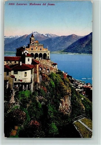 Locarno madonna del sasso - madonna,