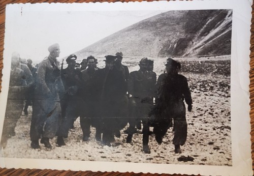 Orig foto 1943 wk2 mussolini - foto,